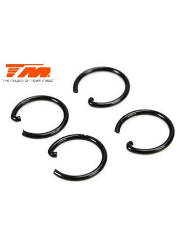 TM507234-5  E4RS II EVO / E4RS III / E4RS4 - Clip G para ejes de transmisión Nunchaku (4 piezas) - Imagen 1