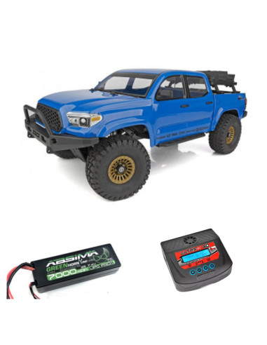 PACK ELEMENT RC ENDURO TRAIL TRUCK KNIGHTRUNNER RTR EDICIÓN AZUL+BATERIA Y CARGADOR - Imagen 1