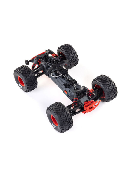 PACK ARRMA CAMION MONSTRUO QUAKE 223S BRUSHLESS DSC 2WD RTR 1/10 ROJO+BATERIA Y CARGADOR - Imagen 11