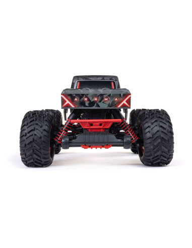 PACK ARRMA CAMION MONSTRUO QUAKE 223S BRUSHLESS DSC 2WD RTR 1/10 ROJO+BATERIA Y CARGADOR - Imagen 7