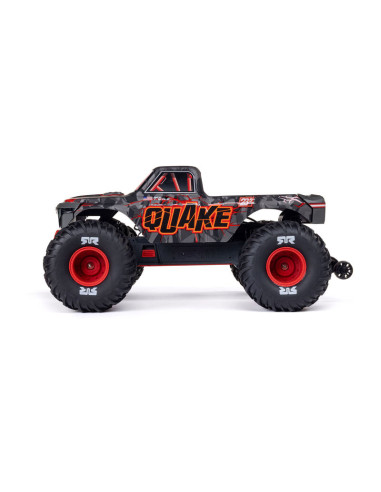 PACK ARRMA CAMION MONSTRUO QUAKE 223S BRUSHLESS DSC 2WD RTR 1/10 ROJO+BATERIA Y CARGADOR - Imagen 8