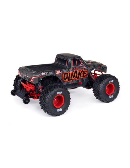PACK ARRMA CAMION MONSTRUO QUAKE 223S BRUSHLESS DSC 2WD RTR 1/10 ROJO+BATERIA Y CARGADOR - Imagen 9