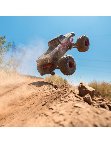 PACK ARRMA CAMION MONSTRUO QUAKE 223S BRUSHLESS DSC 2WD RTR 1/10 ROJO+BATERIA Y CARGADOR - Imagen 17