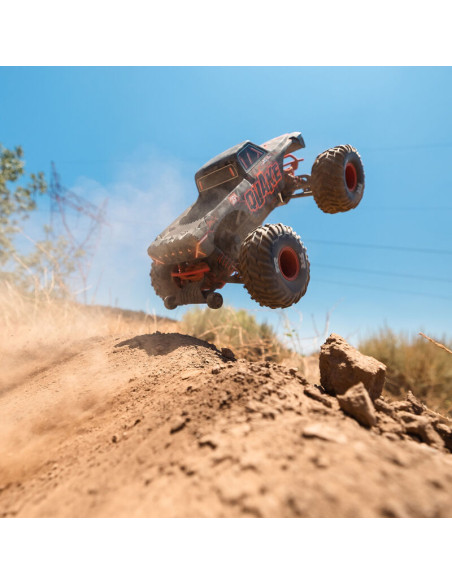 PACK ARRMA CAMION MONSTRUO QUAKE 223S BRUSHLESS DSC 2WD RTR 1/10 ROJO+BATERIA Y CARGADOR - Imagen 17