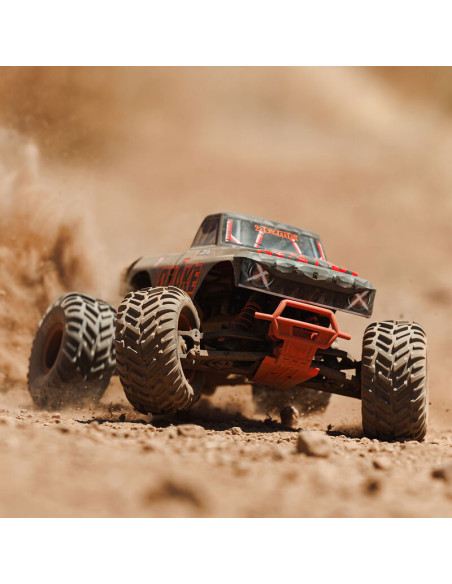 PACK ARRMA CAMION MONSTRUO QUAKE 223S BRUSHLESS DSC 2WD RTR 1/10 ROJO+BATERIA Y CARGADOR - Imagen 20