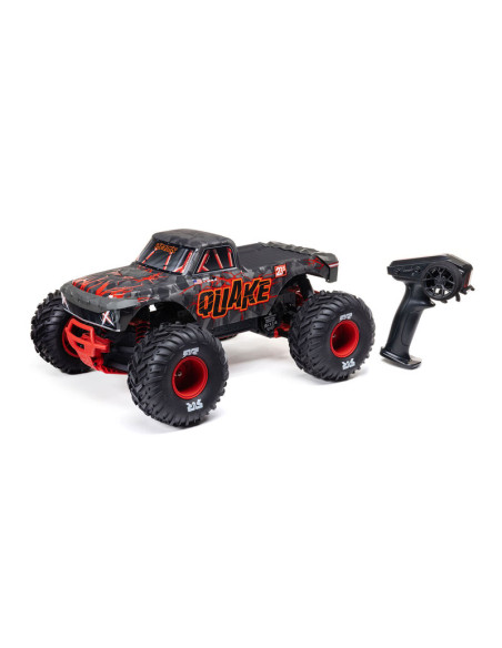 ARRMA CAMION MONSTRUO QUAKE 223S BRUSHLESS DSC 2WD RTR 1/10 ROJO - Imagen 2