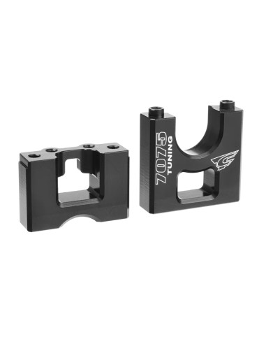 C-00180-832 Mamparo de diferencial central - Aluminio 7075 - Negro - 1 pieza - Imagen 2