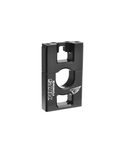 C-00180-832 Mamparo de diferencial central - Aluminio 7075 - Negro - 1 pieza - Imagen 1