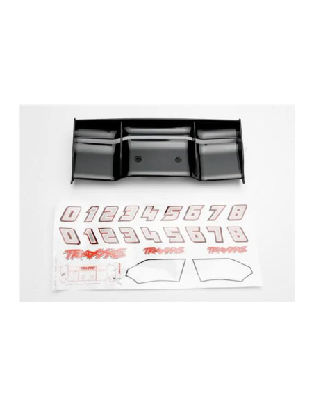 TRX5446 Ala, Revo (negra)/hoja de calcomanías - Imagen 1