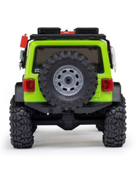 AXIAL SCX30 Jeep Wrangler JLU 4X4 RTR, 1/30 cepillado (batería y cargador incluidos)verde - Imagen 5