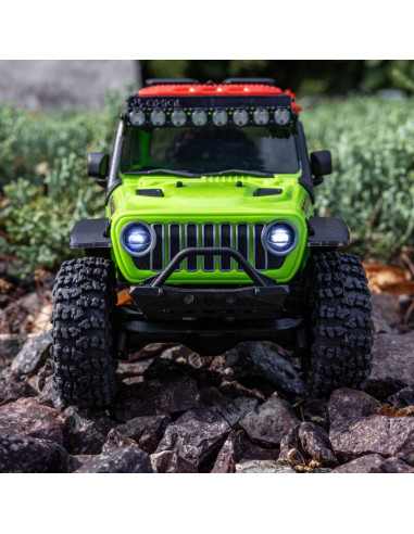 AXIAL SCX30 Jeep Wrangler JLU 4X4 RTR, 1/30 cepillado (batería y cargador incluidos)verde - Imagen 10