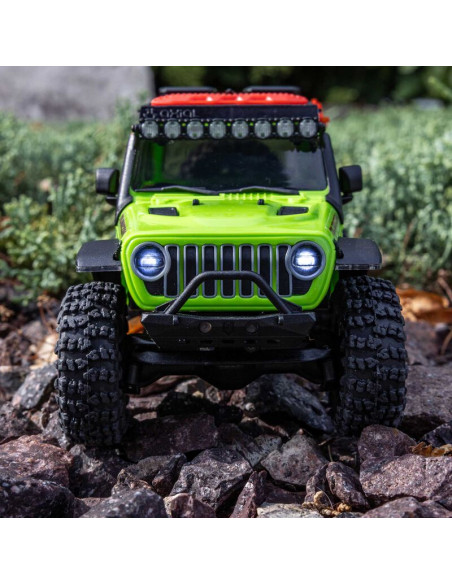 AXIAL SCX30 Jeep Wrangler JLU 4X4 RTR, 1/30 cepillado (batería y cargador incluidos)verde - Imagen 10