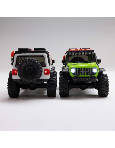 AXIAL SCX30 Jeep Wrangler JLU 4X4 RTR, 1/30 cepillado (batería y cargador incluidos)verde - Imagen 8