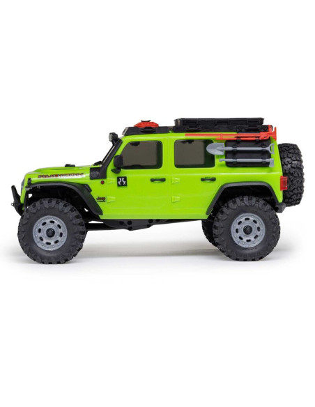 AXIAL SCX30 Jeep Wrangler JLU 4X4 RTR, 1/30 cepillado (batería y cargador incluidos)verde - Imagen 3