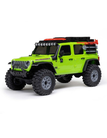 AXIAL SCX30 Jeep Wrangler JLU 4X4 RTR, 1/30 cepillado (batería y cargador incluidos)verde - Imagen 2