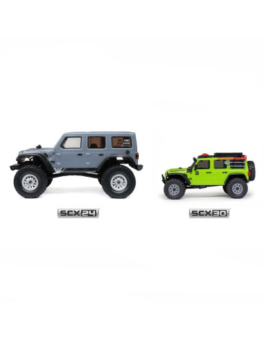 AXIAL SCX30 Jeep Wrangler JLU 4X4 RTR, 1/30 cepillado (batería y cargador incluidos)verde - Imagen 22