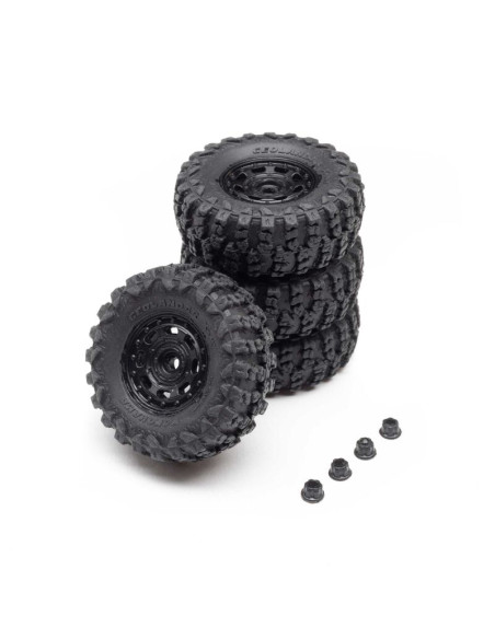 AXIAL Jeep Wrangler JLU 4X4 RTR, 1/30 cepillado (batería y cargador incluidos)BLANCO - Imagen 18