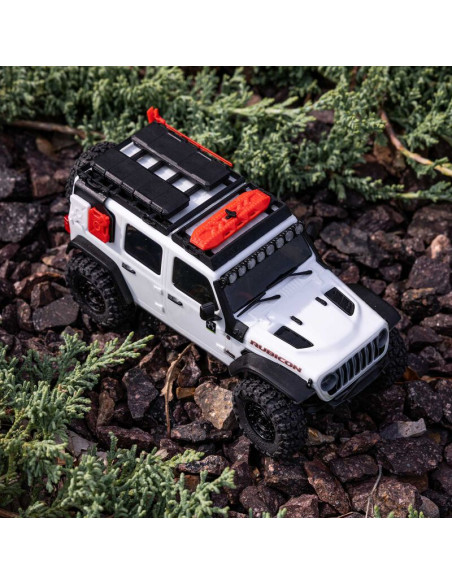 AXIAL Jeep Wrangler JLU 4X4 RTR, 1/30 cepillado (batería y cargador incluidos)BLANCO - Imagen 10