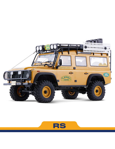 FMS Land Rover Defender 110 FCX10 Camel Edición 4x4 1/10 RTR Escobillas - Imagen 7