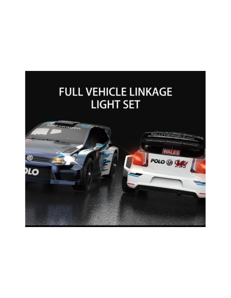 Hyper Go Rally Volkswagen Polo R WRC 1/14 Brushless con giróscopo - Imagen 9