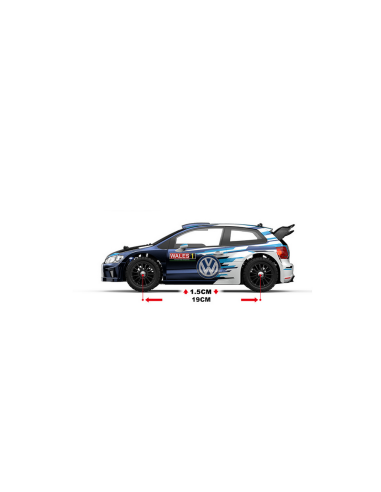 Hyper Go Rally Volkswagen Polo R WRC 1/14 Brushless con giróscopo - Imagen 11