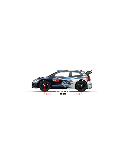 Hyper Go Rally Volkswagen Polo R WRC 1/14 Brushless con giróscopo - Imagen 11