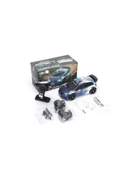 Hyper Go Rally Volkswagen Polo R WRC 1/14 Brushless con giróscopo - Imagen 14
