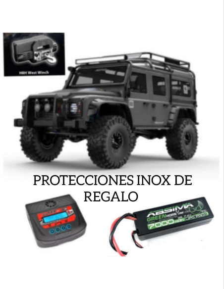 Super packALLROCK LAND ROVER CRAWLER 1/8 BRUSHLESS - Imagen 1