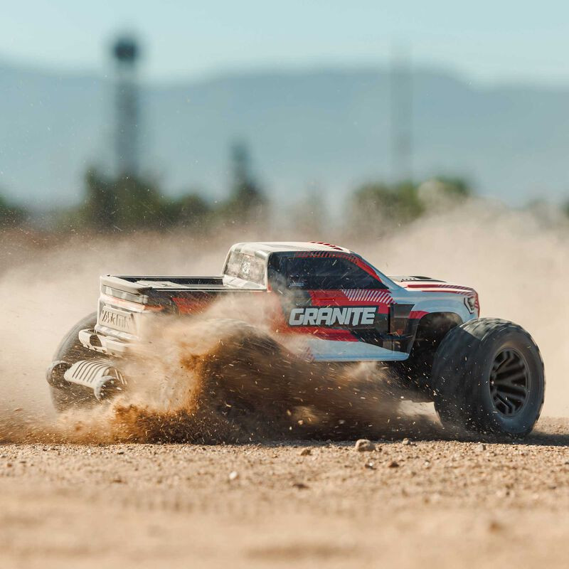 PACK CAMION MONSTRUO ARRMA 1/10 GRANITE 223S BRUSHLESS 4WD RTR+BATERIA Y CARGADOR - Imagen 25