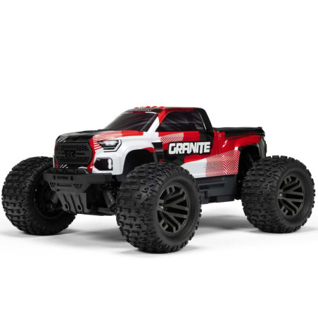 CAMION MONSTRUO ARRMA 1/10 GRANITE 223S BRUSHLESS 4WD RTR ROJO - Imagen 2