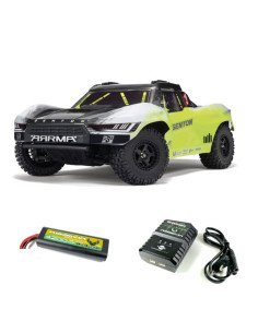 PACK ARRMA CAMION TODOTERRENO SENTON 223S BLX BRUSHED 4x4 1/10, RTR CON DSC+BATERIA Y CARGADOR - Imagen 1