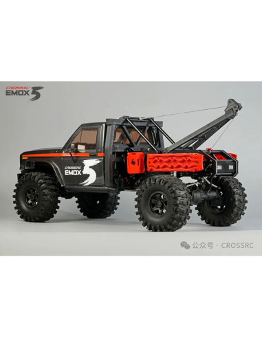 CROSS Kit de arrastre  EMOX5 1/8 RTR Brushless (gris oscuro) - Imagen 2