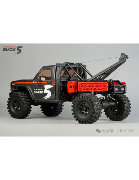 CROSS Kit de arrastre  EMOX5 1/8 RTR Brushless (gris oscuro) - Imagen 2