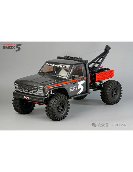 CROSS Kit de arrastre  EMOX5 1/8 RTR Brushless (gris oscuro) - Imagen 1