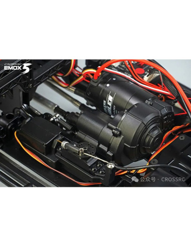 CROSS Kit de arrastre  EMOX5 1/8 RTR Brushless (gris oscuro) - Imagen 7