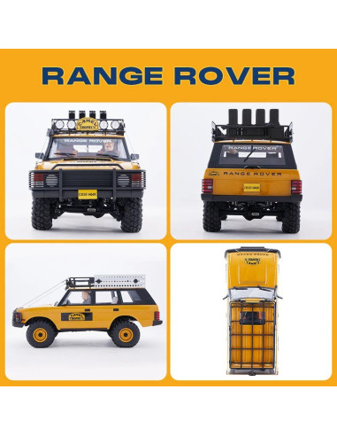 PACK FMS Range Rover FCX10 Camel Edición 4x4 1/10 RTR +BATERIA Y CARGADOR - Imagen 3
