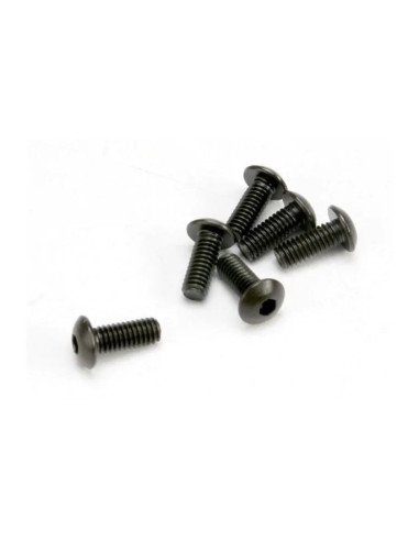 TRX3936 Tornillos, 4x10 mm, cabeza cilíndrica para máquina (accionamiento hexagonal) (6) - Imagen 1