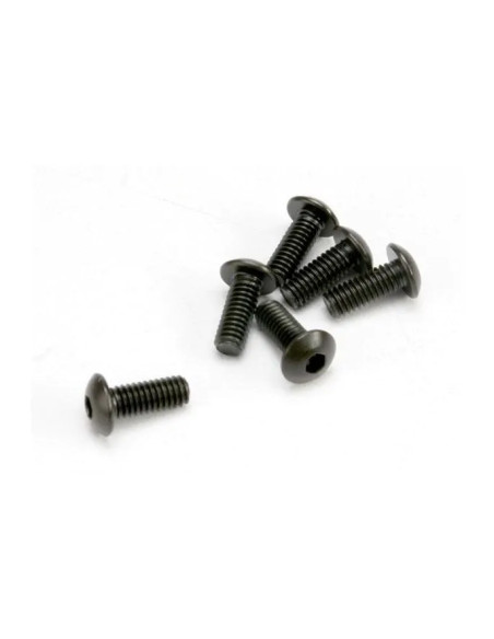 TRX3936 Tornillos, 4x10 mm, cabeza cilíndrica para máquina (accionamiento hexagonal) (6) - Imagen 1