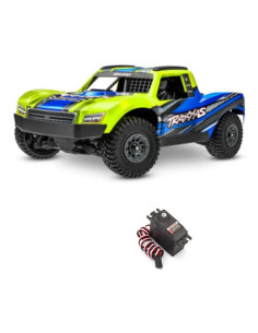 Traxxas Mini Slash BL-2s Brushless 4x4 1/12 AMARILLO INCLUYE BATERIA Y CARGADOR+CAMBIO DE SERVO - Imagen 1