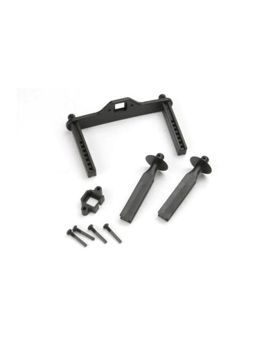 TRX4914R Soportes de carrocería, delanteros (2)/ soporte de carrocería, trasero/ soporte de carrocería sc - Imagen 1