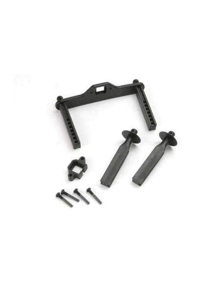 TRX4914R Soportes de carrocería, delanteros (2)/ soporte de carrocería, trasero/ soporte de carrocería sc - Imagen 1
