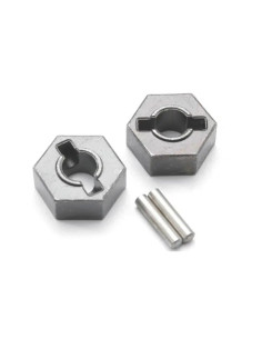 TRX4954R Bujes de rueda, hexagonales (acero) - Imagen 1