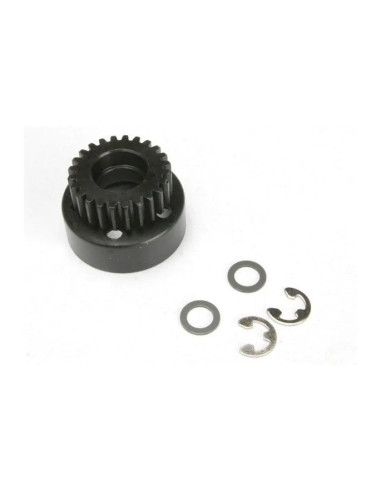 TRX4124 Campana de embrague, (24 dientes)/ arandela de fibra de 5x8x0,5 mm (2)/ 5 mm Ec - Imagen 1