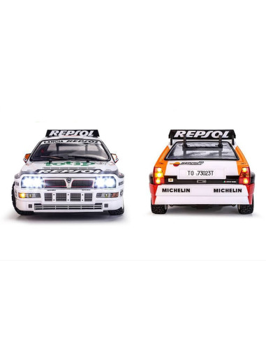 KIT DE RALLY KILLERBODY LANCIA DELTA REPSOL '93 EN CHASIS VENUS+LUCES INTELIGENTES INSTALADAS - Imagen 2