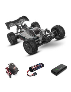 TRAXXAS JATO 4x4 BL-2S BUGGY 1/8 negro(INCLUYE CAMBIO DE SERVO +BATERIA Y CARGADOR) - Imagen 1