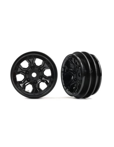 TRX9770 Ruedas, 1.0 (negras) (2) - Imagen 1