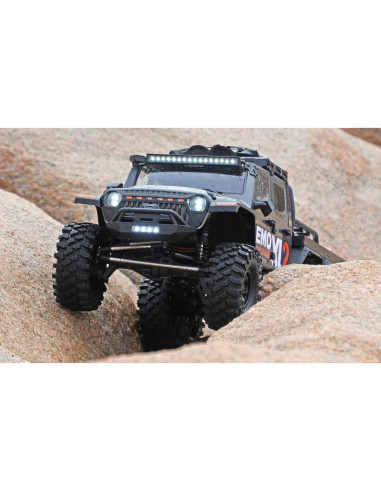 KIT CROSS EMO XL2 1/8 ARTR (gris) - Imagen 4