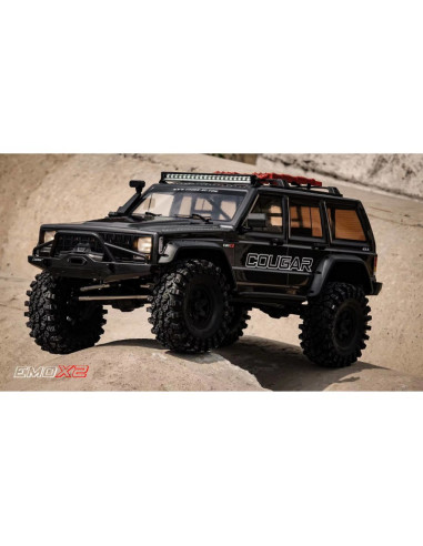 CRO90100165 Kit RHINO EMOX2 1/8 ARTR (gris) - Imagen 4