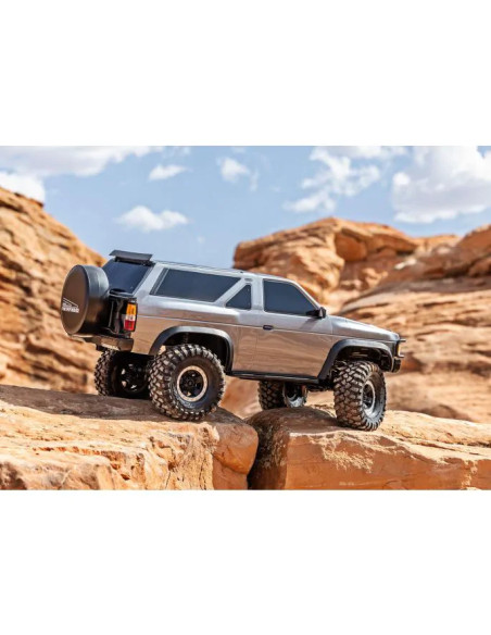 PACK TRAXXAS TRX4 NISSAN Pathfinder 1/10  4x4 CRAWLER PLATA (cambio de servo incluido)+BATERIA Y CARGADOR - Imagen 14