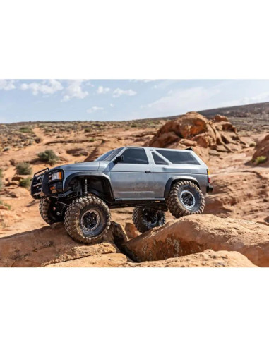 PACK TRAXXAS TRX4 NISSAN Pathfinder 1/10  4x4 CRAWLER PLATA (cambio de servo incluido)+BATERIA Y CARGADOR - Imagen 16